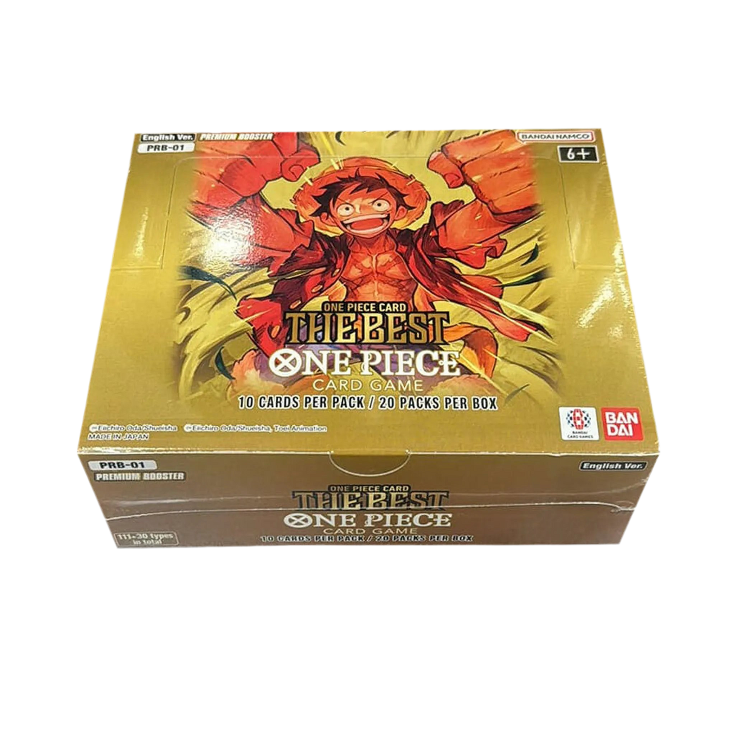 One Piece PBR-01 -ENGLISCH- Booster Display The Best