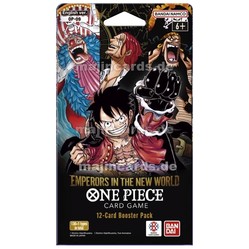 One Piece OP-09 "Emperors Of The New World" Sleeve Booster (ENGLISCH)