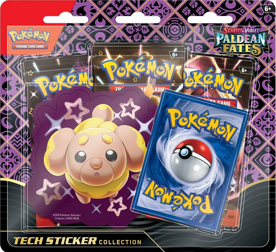 Pokémon: Paldean Fates - Tech Sticker Blister (EN)