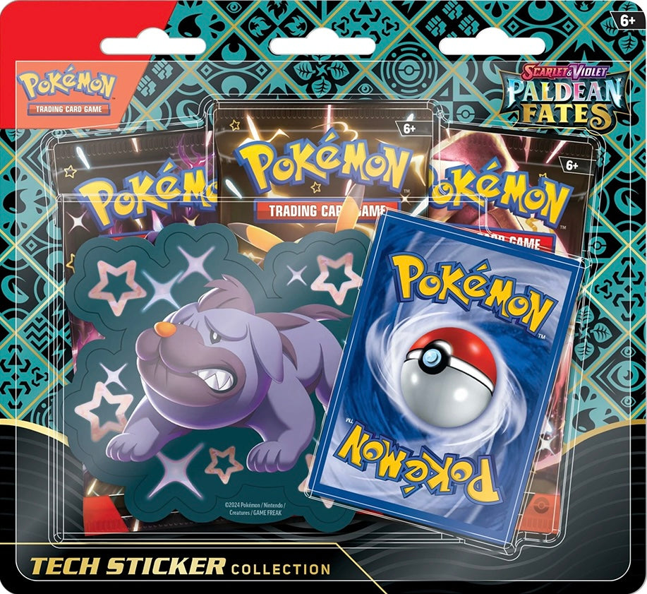 Pokémon: Paldean Fates - Tech Sticker Blister (EN)
