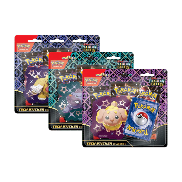 Pokémon: Paldean Fates - Tech Sticker Blister (EN)