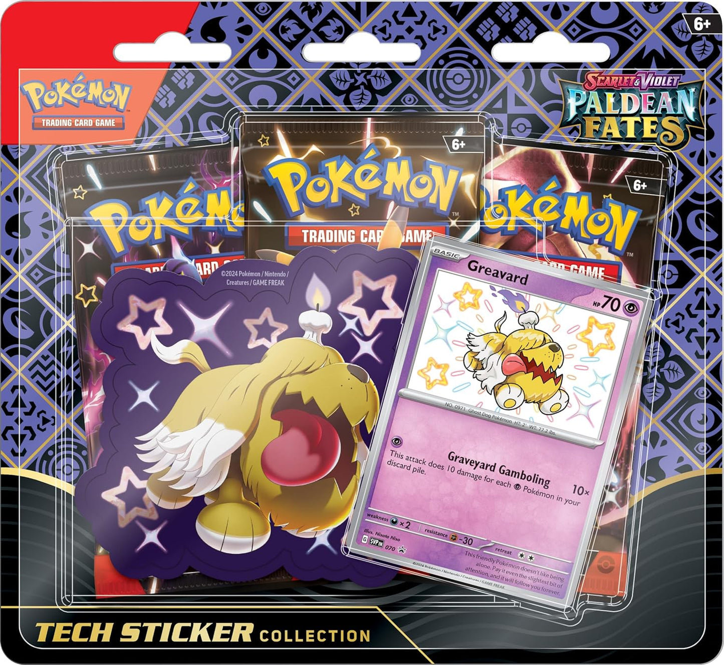 Pokémon: Paldean Fates - Tech Sticker Blister (EN)