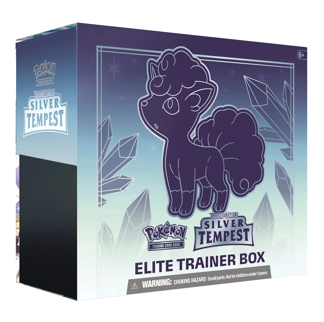 Pokémon Sword & Shield Silver Tempest Elite Trainer Box  EN