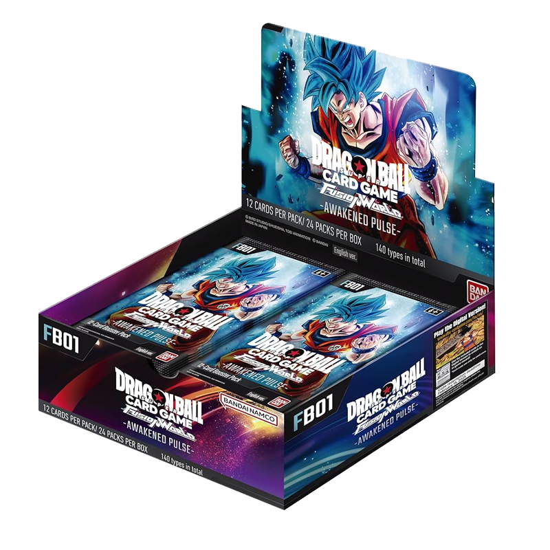 Dragon Ball Super Card Game Fusion World 01 (FB01) Booster Display EN