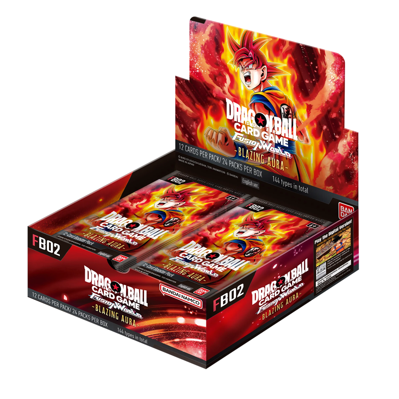 Dragon Ball Super Card Game Fusion World 02 (FB02) Booster Display EN