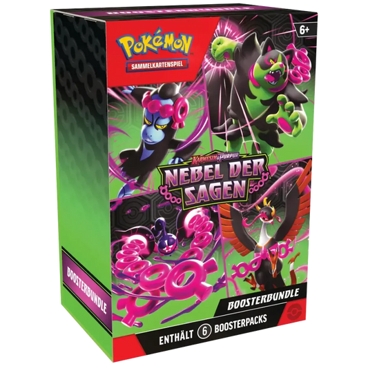 Pokémon KP6.5 Nebel der Sagen Booster Bundle DE