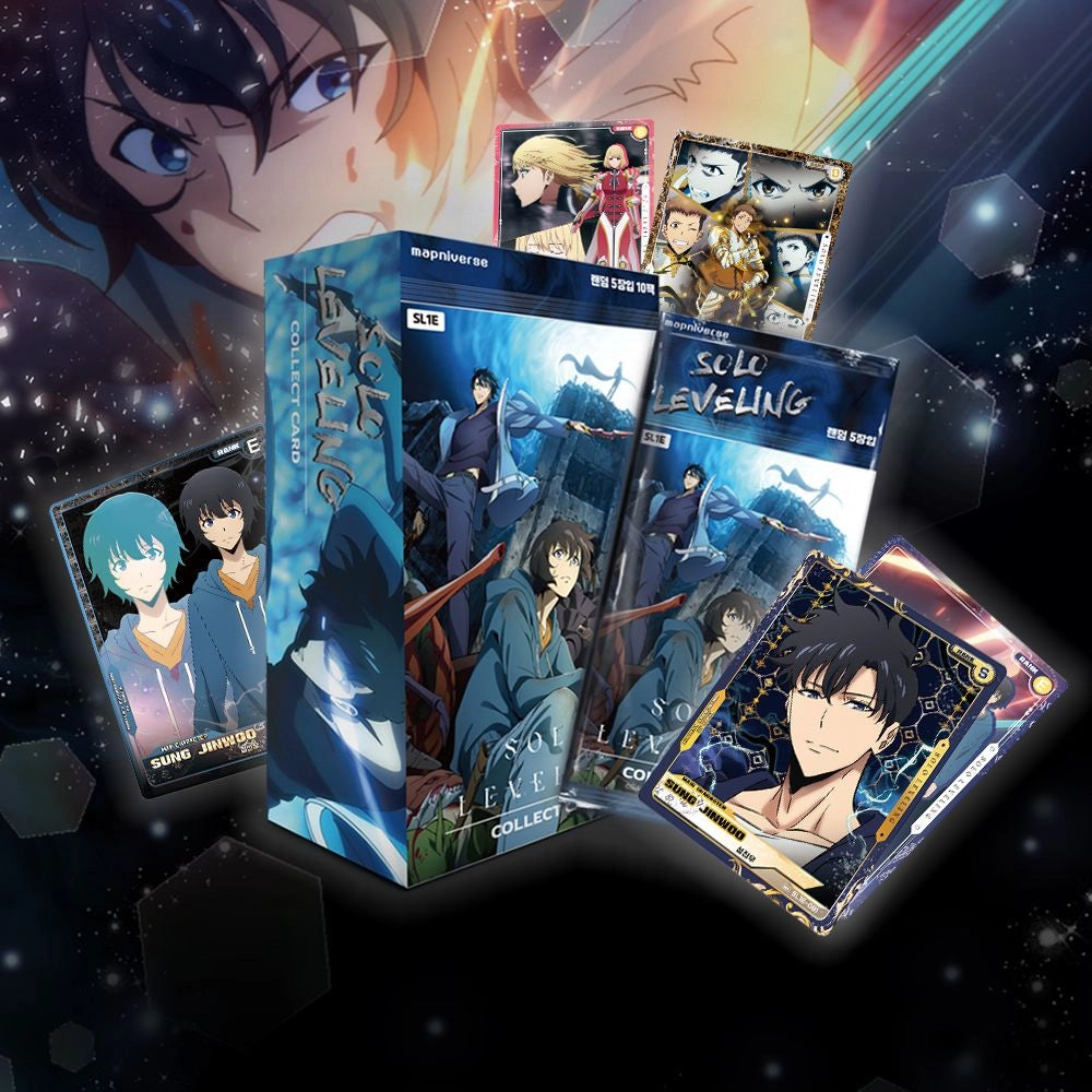 Mapniverse Solo Leveling CCG Booster Box Vol. 2 - Korean Edition - New/Sealed - Preorder Mapniverse Solo Leveling CCG Booster Box Vol. 2 - Korean Edition - New/Sealed - Preorder